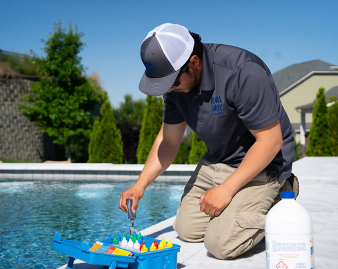 Expert pool equipment guidance