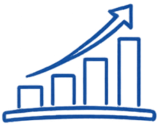 Real growth icon
