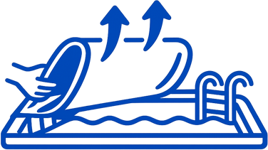 Pool cover icon